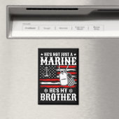 彼は海だけでなく私の兄国の愛国者だおもしろい マグネット (インサイチュ (食洗機))