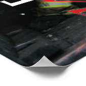 彼は消防士として暮らしている ポスター (角)