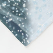 「彼は生まれ」 フリースブランケット (角)