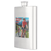 彼は生臭いサイクリングだ フラスク (左)