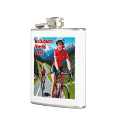 彼は生臭いサイクリングだ フラスク (左)