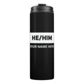 彼は白黒を宣告する タンブラー (正面)