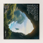 彼は神素晴らし、神と創造聖句である ジグソーパズル (横)