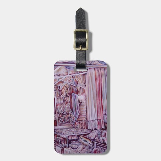 彼は私から居間を作れる ラゲッジタグ (正面縦)