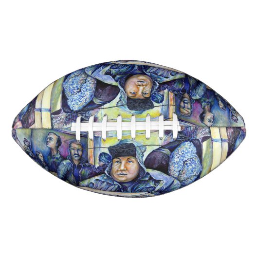 彼は私が見たものを聞いた アメリカンフットボール (正面)