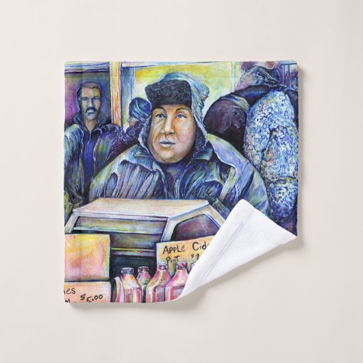 彼は私が見たものを聞いた ウォッシュタオル (ウォッシュタオル)