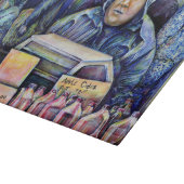 彼は私が見たものを聞いた カッティングボード (角)