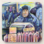 彼は私が見たものを聞いた コースター (正面)