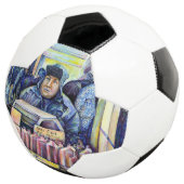 彼は私が見たものを聞いた サッカーボール (3/4)