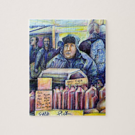 彼は私が見たものを聞いた ジグソーパズル (縦)