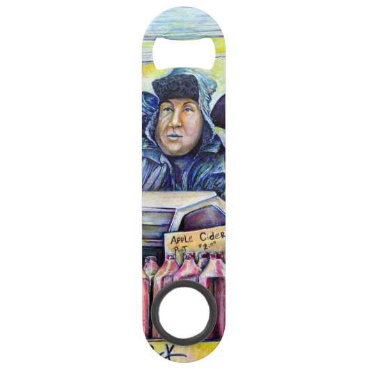 彼は私が見たものを聞いた スピード栓抜き (裏面)