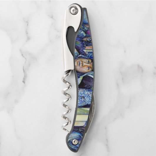 彼は私が見たものを聞いた ソムリエナイフ (正面)