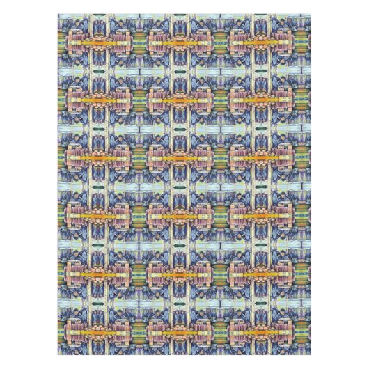 彼は私が見たものを聞いた テーブルクロス (正面)