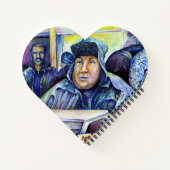 彼は私が見たものを聞いた ノートブック (裏面)