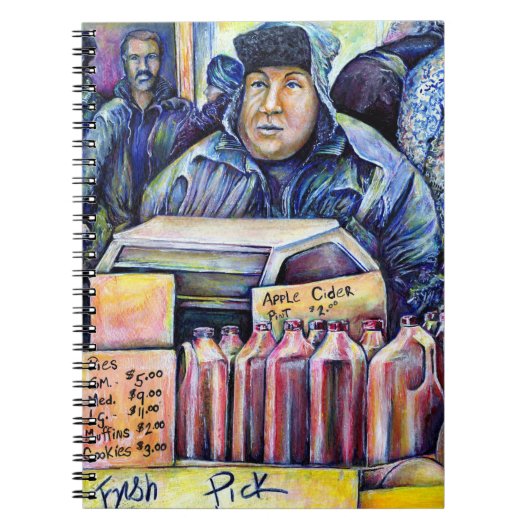 彼は私が見たものを聞いた ノートブック (正面)