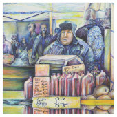 彼は私が見たものを聞いた ファブリック (クローズアップ)