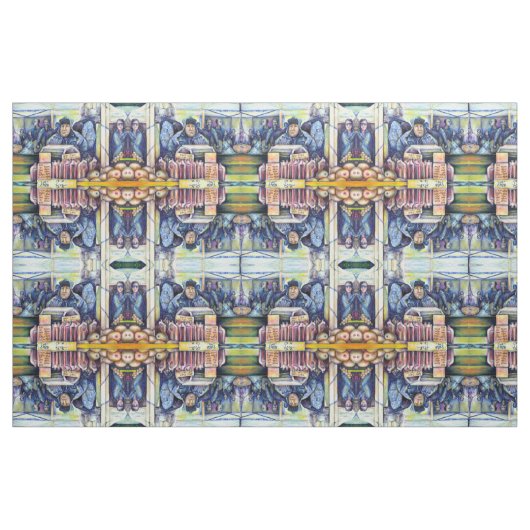 彼は私が見たものを聞いた ファブリック (ファットクウォーター)