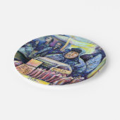 彼は私が見たものを聞いた ペーパープレート (アングル)