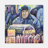 彼は私が見たものを聞いた マグネット (正面)