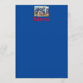 彼は私が見たものを聞いた メニュー (正面)