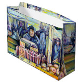 彼は私が見たものを聞いた ラージペーパーバッグ (裏面アングル)