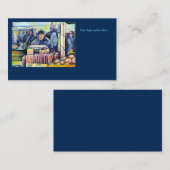 彼は私が見たものを聞いた 名刺 (正面/裏面)