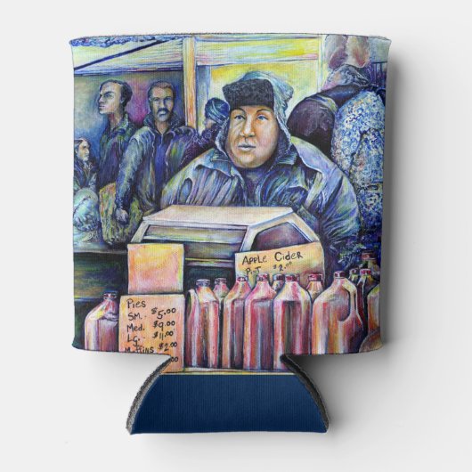 彼は私が見たものを聞いた 缶クーラー (正面)