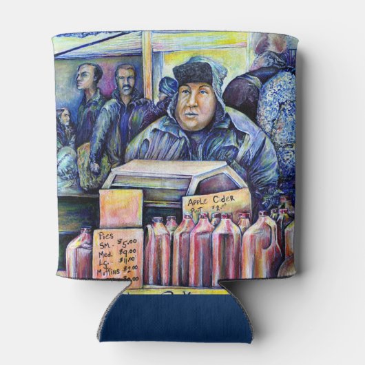 彼は私が見たものを聞いた 缶クーラー (裏面)