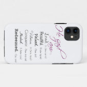 彼は私が…あることを言いました: キリスト教のiPhoneカバー Case-Mate iPhoneケース (裏面(横))