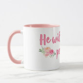 彼は私たちの平和聖なる書物、 経典になるだろう マグカップ (左)