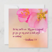 彼は私にキリスト教のフローラを言った感動的 (正面)