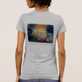 彼は私のために…もどって来ています Tシャツ (裏面)