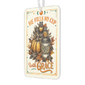 彼は私のカップを満たす… カーエアーフレッシュナー (左)