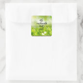 彼は私のソウルバイブルの聖句聖なる書物、 経典を復元する スクエアシール (バッグ)