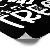 彼は私のトリックハロウィーンスケルトンCo ポスター (角)