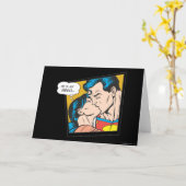 彼は私のヒーローだ カード (黄色い花)