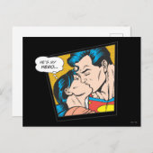 彼は私のヒーローだ ポストカード (正面/裏面)