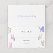 彼は私の与え蝶ミニマルブライダルシャワー プレイスカード (外部開封)