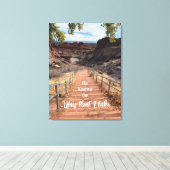 彼は私の受け方を知っている キャンバスプリント (インサイチュ (ウッドフロア))