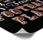 彼は私の孫だけではなくサッカーお気に入りのPだ ポスター (角)