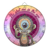 彼は私の目を撃った ダーツボード (正面)