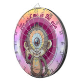 彼は私の目を撃った ダーツボード (正面右)