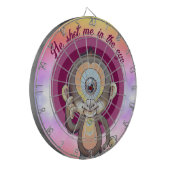 彼は私の目を撃った ダーツボード (正面左)