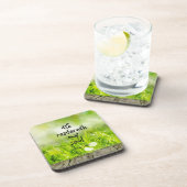 彼は私の魂の聖句を思い出す コースター (右側)