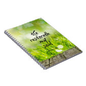 彼は私の魂の聖句を思い出す ノートブック (右側)