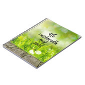 彼は私の魂の聖句を思い出す ノートブック (左側)