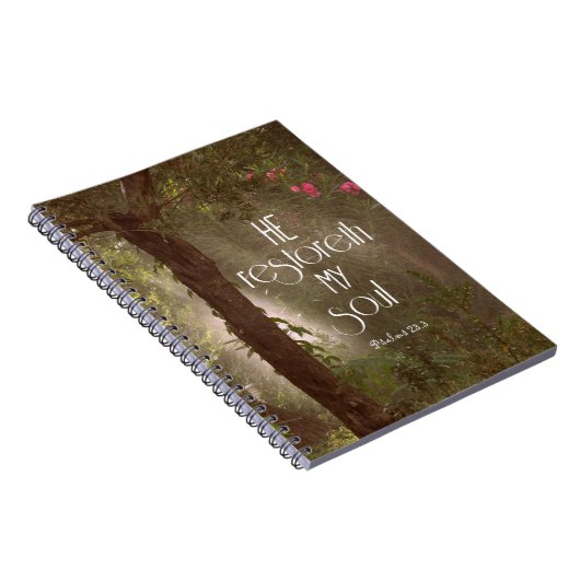 彼は私の魂の聖句を思い出す ノートブック (右側)