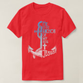 彼は私の魂イエスのイエスの信じいかりである Tシャツ (デザイン正面)