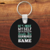 彼は私より私の方だ キーホルダー (正面)