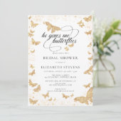 彼は私をときめかせる ロマンチックな結婚前のお祝い 招待状 (スタンド正面)